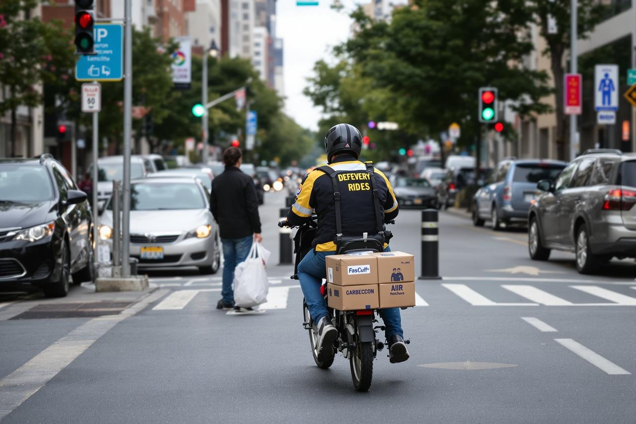 外卖骑手送餐途中晕倒,路人紧急施救感动网友